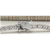 Image 2 : 4.80 CTW Natural Dimond Bracelet In 14K Solid White Gold