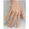 Image 3 : 4.80 CTW Natural Dimond Bracelet In 14K Solid White Gold