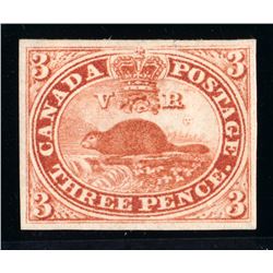Canada #4 VF mint hinged