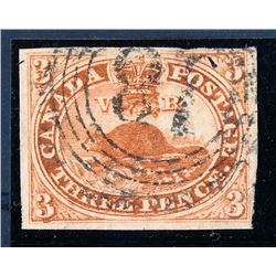 Canada #4xiii F-VF used.