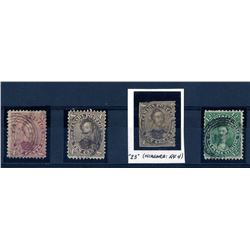 Canada #17 (3), #18 chosen for cancels.