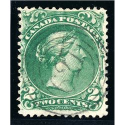 Canada #24 fine used.