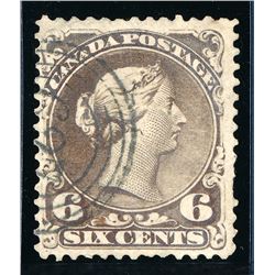 Canada #27 fine used.