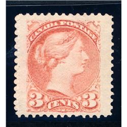 Canada #37c XF jumbo mint hinged.