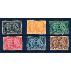 Canada #50-60 F-VF mint hinged.