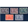 Image 2 : Canada #50-60 F-VF mint hinged.