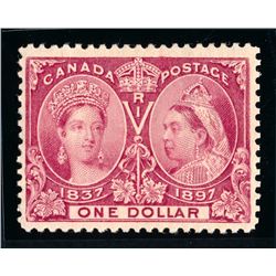 Canada #61 VF mint hinge remnant.