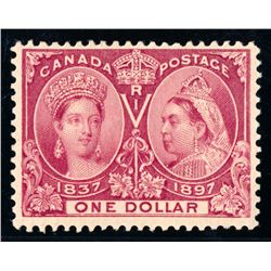 Canada #61 F-VF mint hinged.