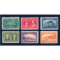 Canada #97-102 fine never hinged.