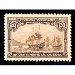 Canada #103 XF mint hinged.