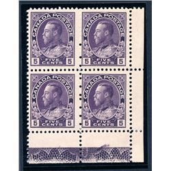 Canada #112 lathework block Type D fine H/NH.