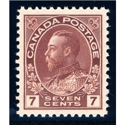 Canada #114b XF NH.