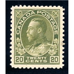 Canada #119c VF NH.