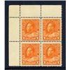 Image 1 : Canada #122 F-VF NH block.