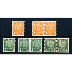 Canada #160 &161 VF-XF H/NH.
