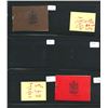 Image 2 : Canada #BK3e/BK50 twenty-five different booklets.