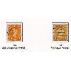 Canada #23-30 plus varieties used.