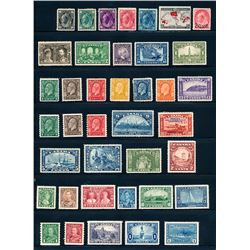 Canada #66/302, C1/9, CE1/4, E3/11, EO1, EO2 F-VF mint hinged selection.