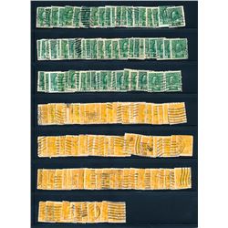 Canada private perfins #104/120 selection.