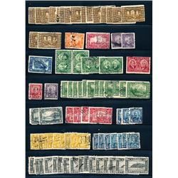 Canada private perfins #135/294, C6-7 selection.