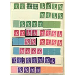 Canada (1952-1970) VF NH collection in a Lighthouse hingeless album.