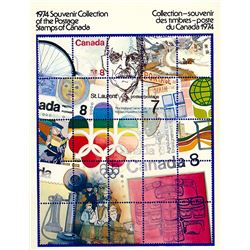 Canada (1974, 1975, 1976) Canada Post annual collections.
