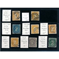Canada Large Queens selection with 2 ring Numeral cancels.