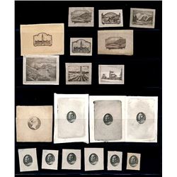 Canada proof forgeries in black.