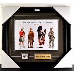 Canada Canadian Regiments framed prints.