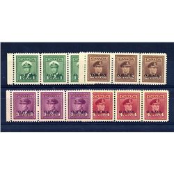 Canada #O1i-4i VF mint.