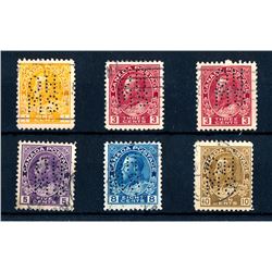 Canada #OA105d/OA118 VF, fine used.