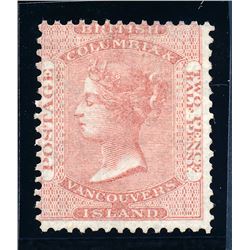 British Columbia #2 fine unused.