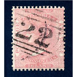 British Columbia #2 fine used.