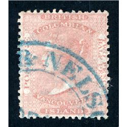 British Columbia #2a fine used.