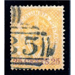 British Columbia #11 fine used.