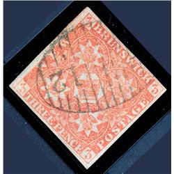 New Brunswick #1 VF used.
