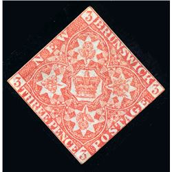 New Brunswick #1 fine unused.