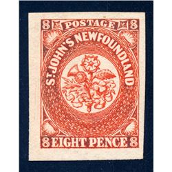 Newfoundland #8 XF unused.
