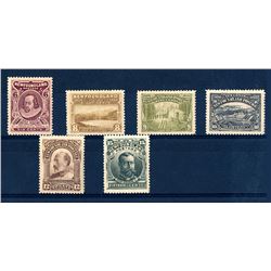 Newfoundland #98-103 VF mint hinged set.