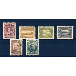 Newfoundland #98-103 VF mint very lightly hinged set.