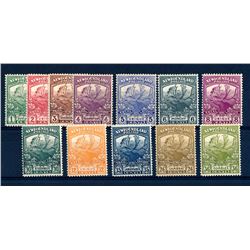 Newfoundland #115-26 F-VF mint hinged set.