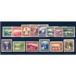 Newfoundland #131-44 F-VF mint hinged set.