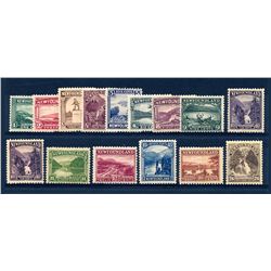 Newfoundland #131-44 + 139b F-VF never hinged set.
