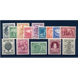 Newfoundland #212-25 F-VF never hinged set.
