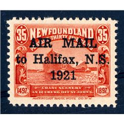 Newfoundland #C3 VF mint lightly hinged.