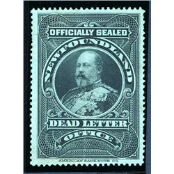 Newfoundland #OX1 F-VF used.