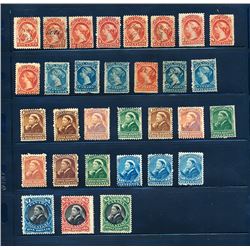 Canada #FB18-32, #FB37/54 mint hinged, mint no gum or used.