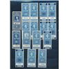 Image 1 : Canada #FSC17a/FSC26b mint NH and used selection.