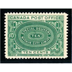 Canada #E1 VF NH.