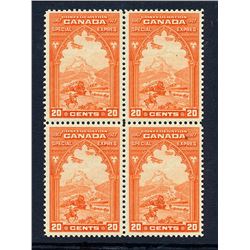 Canada #E3 block VF NH.